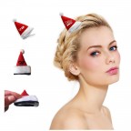 Novelty Non-woven Christmas Santa Hair Clip
