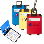 Plastic Luggage Tag Suitcase Labels 