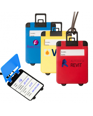 Plastic Luggage Tag Suitcase Labels 