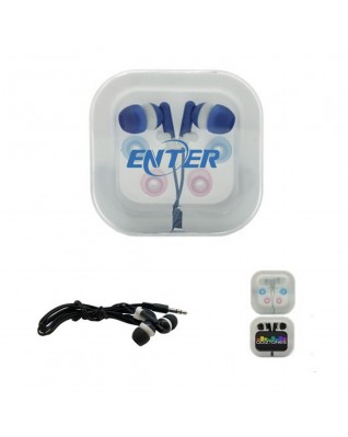 Earphone In Square Case