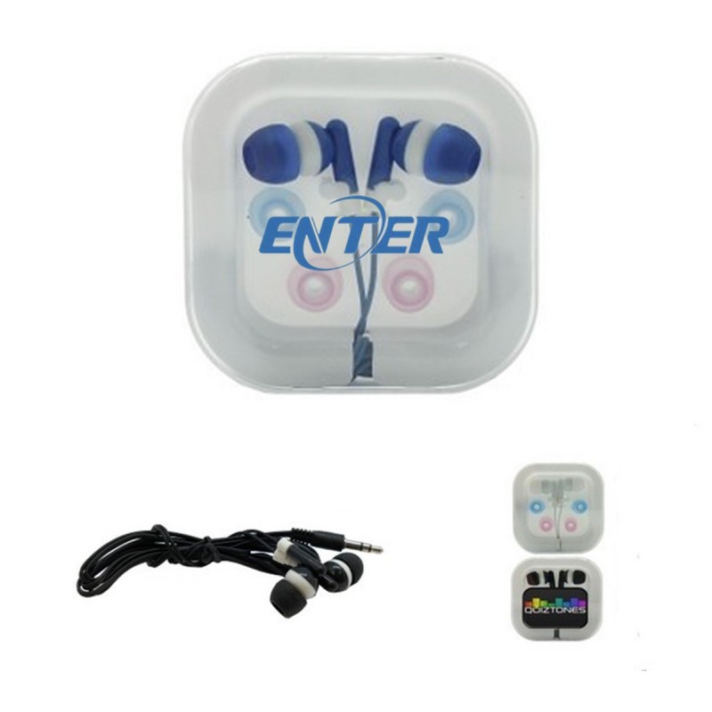 Earphone In Square Case