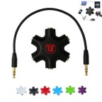 Headset Splitter Adapter Connector 