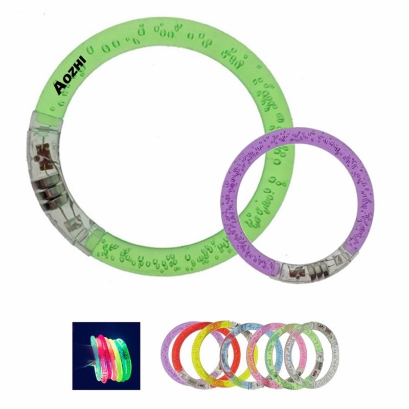 Assorted LED Flash Tube Bracelets