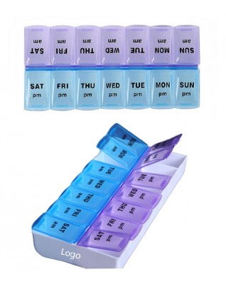 AM/PM 7-Day Pill Box