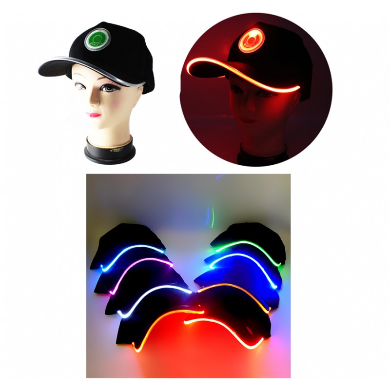 LED Cotton Twill Baseball Cap