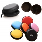 Round EVA Earphone Storage Case
