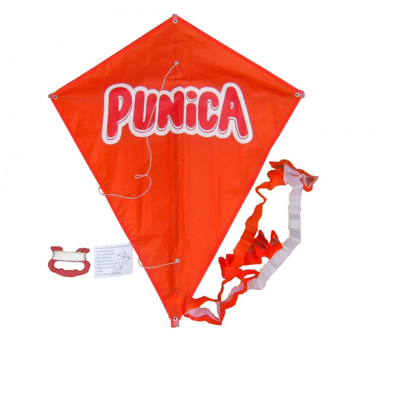 Foldable Diamond-shaped Kite