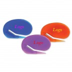Oval Letter Opener Plastic Razor Blade
