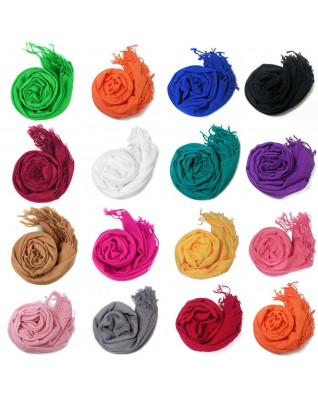 Acrylic Tassels Shawl Scarf