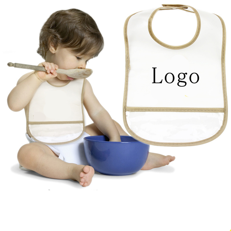 Baby Bib with leakproof pocket
