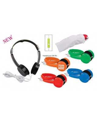 Foldable Headphone Headset 