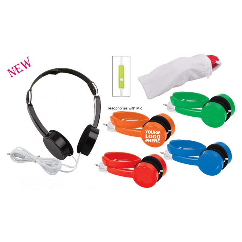Foldable Headphone Headset 