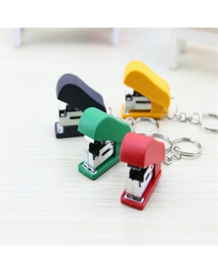 Mini Stapler Key Ring