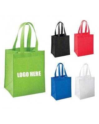 Blue Non Woven Tote Bag