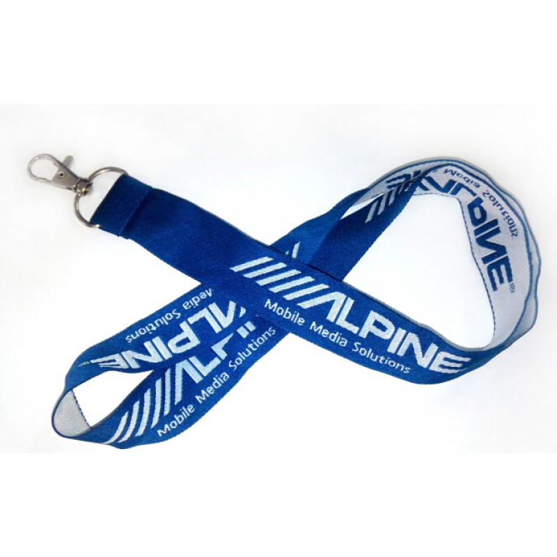 Embroidered Lanyard / 1" Wide Polyester Lanyard