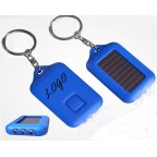 Mini Solar Flashlight Keychain