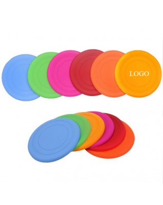 Slilcone Folding Dog Pet Flying  Disc