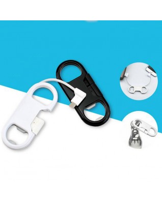 Smart Charging Cable With Bottle Opener and Buckle