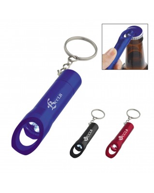 Led Flashlight Bottle Opener Key chain