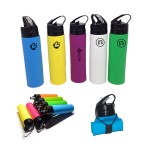 Silicone Collapsible Sport Water Bottle 20oz