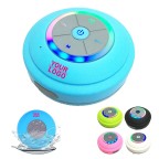 Waterproof Bluetooth Speaker with LED Lights ABS plastic