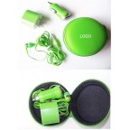 Earbud and Car Charger  Travel Set