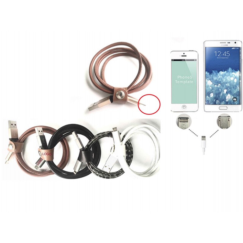 2 in 1 One Port  Data Cable