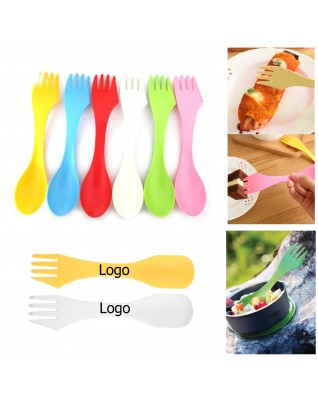3 in 1 Plastic Sporks