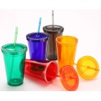 Double Wall Plastic Tumbler