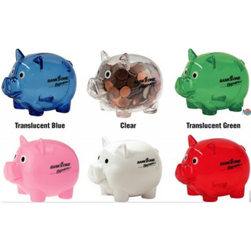 Plastic Piggy Bank