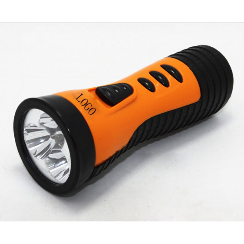 Rechargeable Led Flashlight Plastic And Features