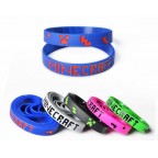 Debossed Silicone Wristband