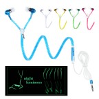 Luminous Zipper Earphone