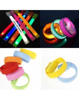 Night Safety Wrist Band for Outdoor Sports
