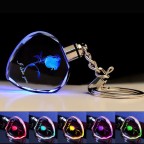 LED Crystal Keychain