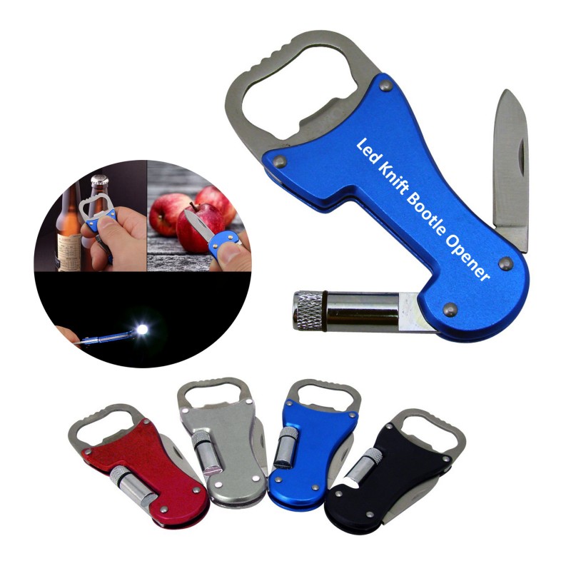 3-in-1 LED Flashlight/Knift/Bottle Opener
