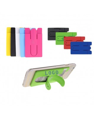 Silicone Smartphone Kickstand& Wallet