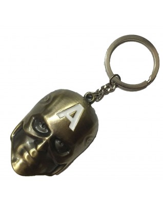 Mask Shaped Keychain