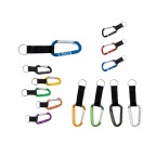 Carabiner Strap With Key Ring