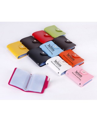Pu Leather Credit Card Wallet