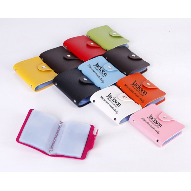 Pu Leather Credit Card Wallet