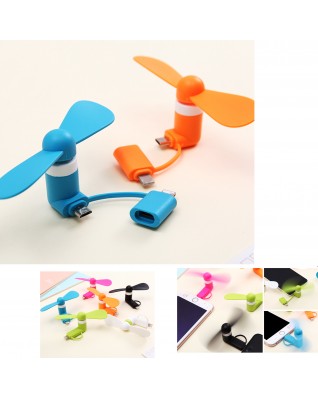 Mini Portable 2 in 1 Mobile Fan