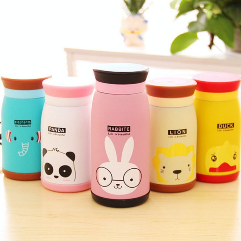 Double Wall Stainless Steel vacuum Bottle -12 Oz.