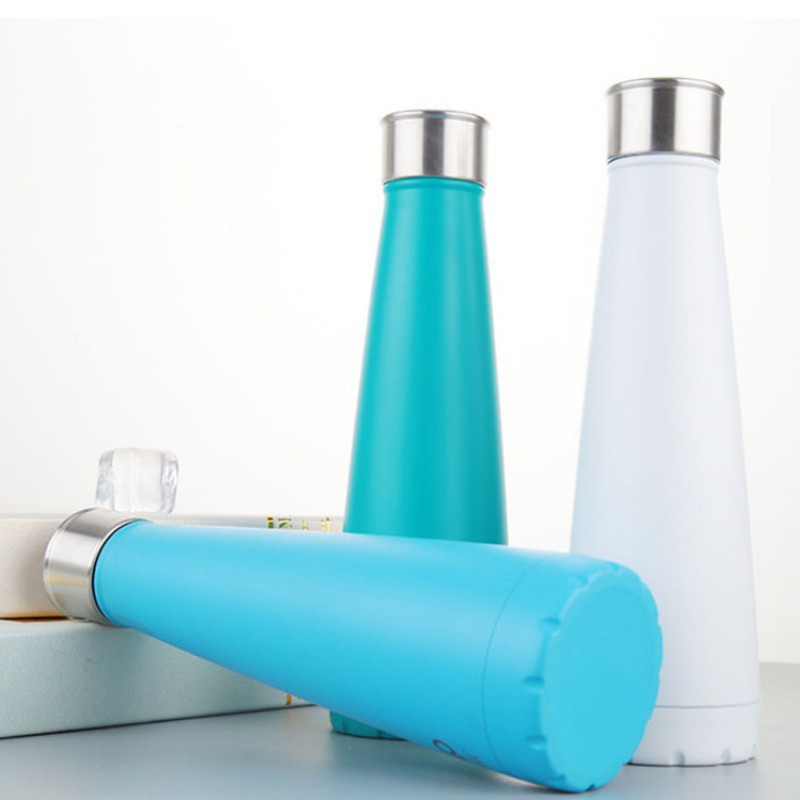 Peristyle Vacuum Insulated Stainless Steel Water Bottle - 15.5 oz.
