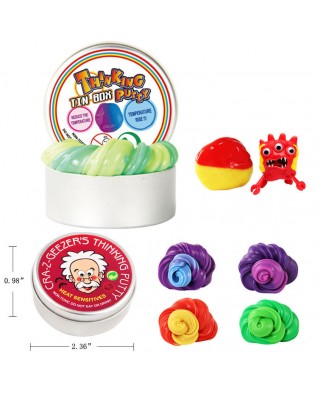 Heat Sensitive Color Change Thinking Putty 50g