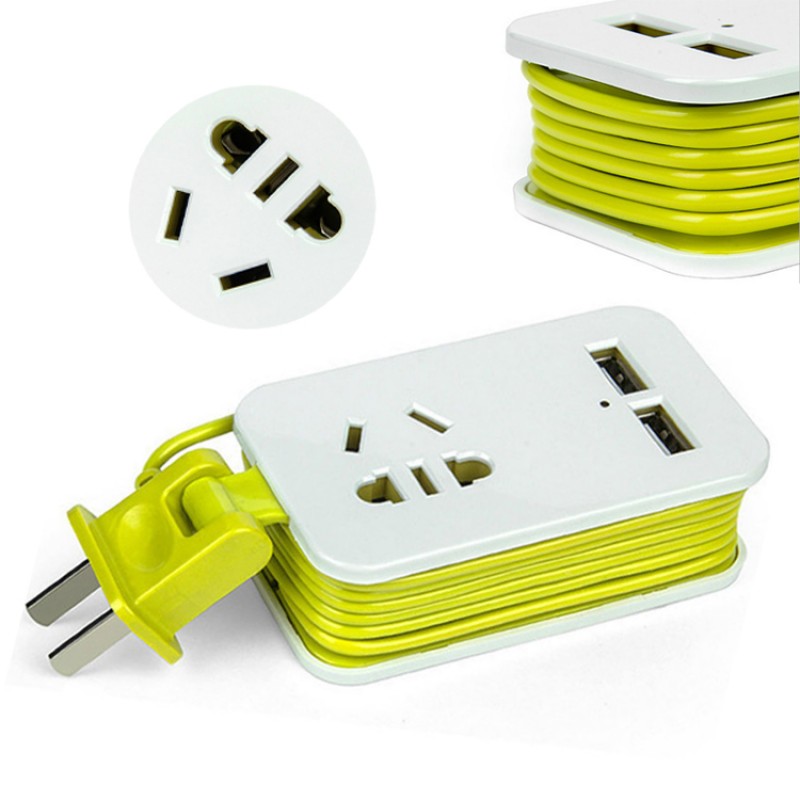 2 Ports USB Universal Socket