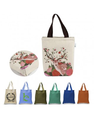 Canvas Tote Bags w/ Gusset