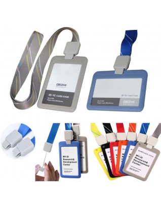 ID Badge with Retractable Lanyard