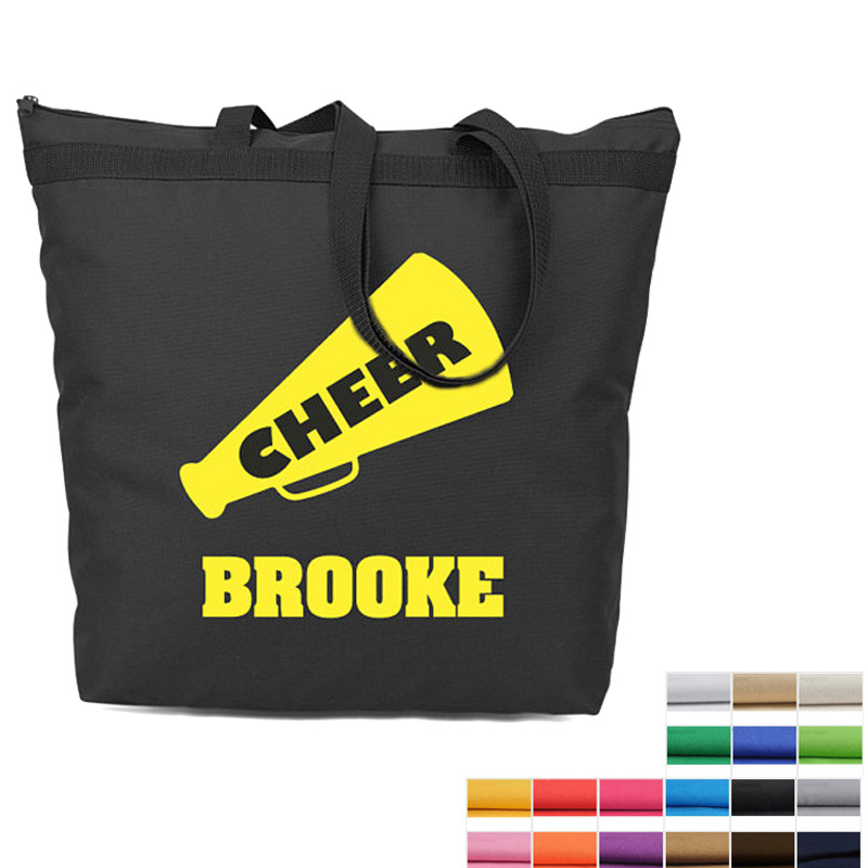 Zippered Cotton Bag   10oz Canvas-12"X16"X4"