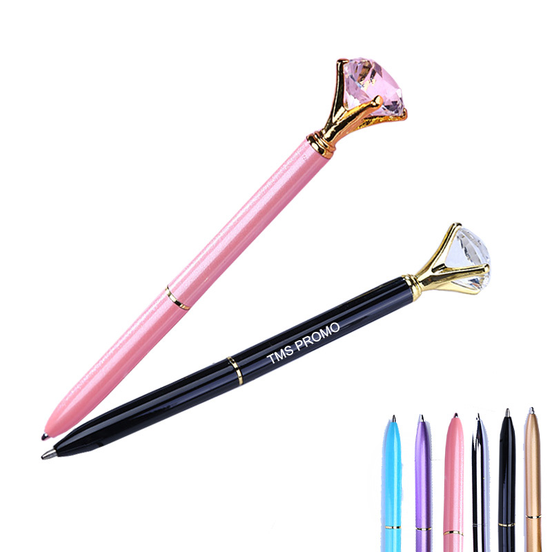 Diamond Metal Twist Pen Ballpoint
